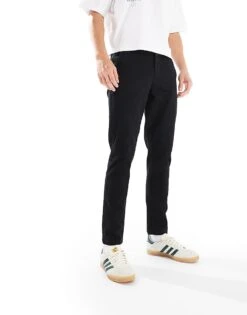 Jack & Jones Intelligence Chinos In Slim Fit Black For Men -Men Style Shop 200921108 2