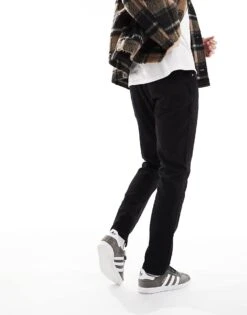 Jack & Jones Intelligence Glenn Slim Tapered Fit Jeans In Black For Men Black Denim -Men Style Shop 202077590 4