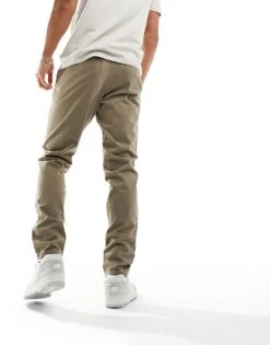 Jack & Jones Intelligence Slim Fit Chino In Beige For Men -Men Style Shop 202096816 3