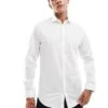 Jack & Jones Premium Slim Fit Shirt In White For Men