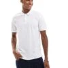 Jack & Jones Essentials Slim Fit Pique Logo Polo In White For Men -Men Style Shop 202851785 1 white