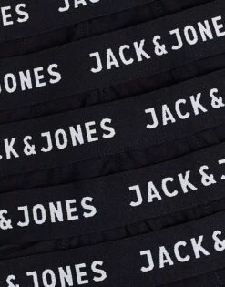 Jack & Jones 7 Pack Trunks In Black For Men -Men Style Shop 202997672 3