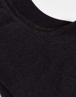 Jack & Jones Invisible Socks 5 Pack In Black For Men -Men Style Shop 203000857 2