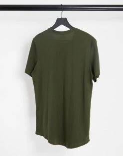 Jack & Jones 5 Pack Longline Hem Crew T-shirt In Muiti For Men White Black Green Na -Men Style Shop 203084084 3