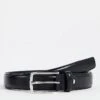 Jack & Jones Premium Leather Belt In Black For Men -Men Style Shop 203085333 1 black