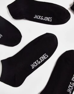 Jack & Jones 10 Pack Socks In Black For Men -Men Style Shop 203086456 3