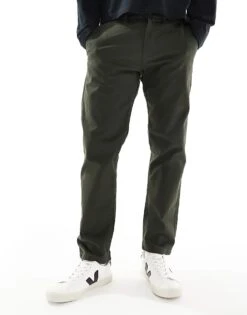 Jack & Jones Intelligence Kane Loose Fit Chino In Khaki For Men Rosin -Men Style Shop 203573293 2