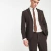 Jack & Jones Premium Super Slim Fit Suit Jacket In Chocolate For Men Black Coffee -Men Style Shop 203682925 1 blackcoffee