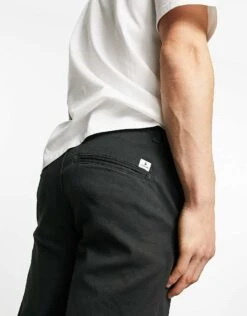 Jack & Jones Intelligence Ollie Regular Fit Chino In Black For Men -Men Style Shop 203943890 3