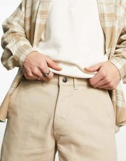 Jack & Jones Intelligence Kane Loose Fit Chino In Beige For Men Oxford Tan -Men Style Shop 203944039 3