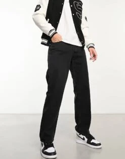 Jack & Jones Intelligence Eddie Baggy Jeans In Black For Men Black Denim -Men Style Shop 204728613 1 blackdenim 1