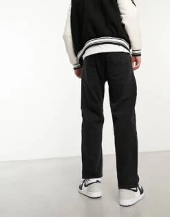 Jack & Jones Intelligence Eddie Baggy Jeans In Black For Men Black Denim -Men Style Shop 204728613 4