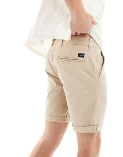 Jack & Jones 2 Pack Chino Shorts In Navy And Tan For Men Navy Blazer/oxford T -Men Style Shop 204810781 4