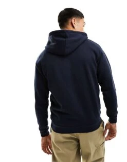 Jack & Jones Oversized Hoodie In Navy For Men -Men Style Shop 205237120 3