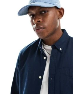 Jack & Jones Oxford Shirt In Navy For Men Navy Blazer -Men Style Shop 205697876 2