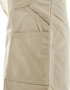 Jack & Jones Loose Carpenter Short In Off White For Men Crockery -Men Style Shop 205761194 3