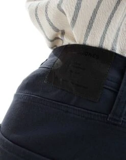 Jack & Jones 5 Pocket Shorts In Navy For Men Navy Blazer -Men Style Shop 205761330 3