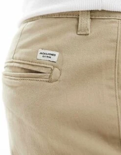 Jack & Jones Chino In Loose Fit Beige For Men Crockery -Men Style Shop 205761467 2