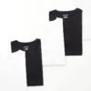 Jack & Jones 5 Pack Of Longline T-shirt With Curved Hem In Black & White For Men Black White