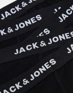 Jack & Jones 10 Pack Trunks In Black For Men -Men Style Shop 205885833 4