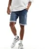 Jack & Jones Jog Denim Shorts In Blue For Men Blue Denim