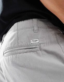 Jack & Jones Cargo Short In Grey For Men Ultimate Grey -Men Style Shop 205930851 4