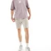 Jack & Jones Jersey Shorts In Beige For Men Moonbeam -Men Style Shop 205931014 1 moonbeam