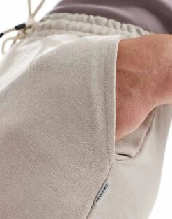 Jack & Jones Jersey Shorts In Beige For Men Moonbeam -Men Style Shop 205931014 4