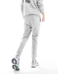 Jack & Jones Slim Fit Jogger In Grey For Men Light Grey Melange -Men Style Shop 205931064 2
