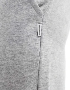 Jack & Jones Slim Fit Jogger In Grey For Men Light Grey Melange -Men Style Shop 205931064 4