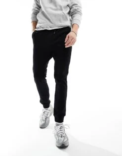 Jack & Jones Slim Fit Jogger In Black For Men