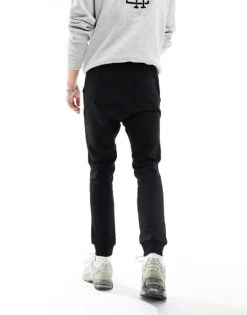 Jack & Jones Slim Fit Jogger In Black For Men -Men Style Shop 205931125 3