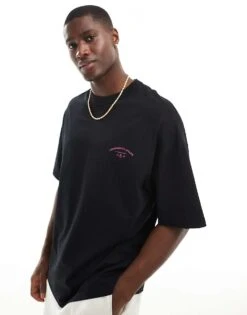 Jack & Jones Oversized T-shirt With Atalier Backprint In Black For Men -Men Style Shop 206040182 4