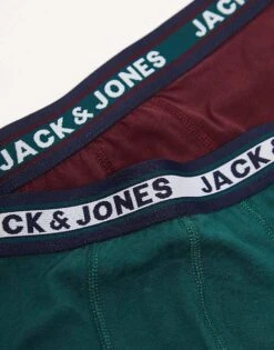 Jack & Jones 10 Pack Trunks In Multi For Men Dark Grey Melange -Men Style Shop 206040194 4