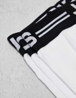 Jack & Jones 3 Pack Trunks In White For Men -Men Style Shop 206040321 3