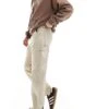 Jack & Jones Loose Fit Carpenter Trousers In Beige For Men Fields Of Rye