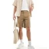 Jack & Jones Baggy Fit Chino Short In Tan For Men Elmwood -Men Style Shop 206093431 1 elmwood