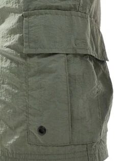 Jack & Jones Cargo Swim Short In Khaki For Men Agave Green -Men Style Shop 206093513 3