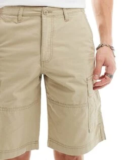 Jack & Jones Cargo Short In Beige For Men Crockery -Men Style Shop 206093643 5