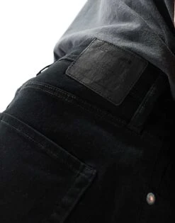 Jack & Jones Five Pocket Short In Black For Men -Men Style Shop 206094180 5