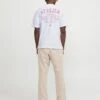 Jack & Jones Oversized T-shirt With Atalier Backprint In White For Men Bright White