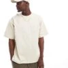 Jack & Jones Premium Oversized T-shirt With Pocket In Beige For Men Summer Sand