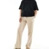 Jack & Jones Bill Wide Fit Chino In Beige For Men Oxford Tan
