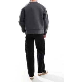 Jack & Jones Bill Wide Fit Cargo In Black For Men -Men Style Shop 206306237 4