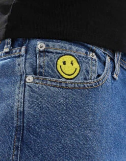 Jack & Jones Eddie Loose Jean In Vintage Blue Wash For Men Mid Wash Blue -Men Style Shop 206407042 2