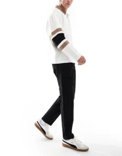 Jack & Jones Bill Wide Fit Concealed Pocket Cargo In Black For Men -Men Style Shop 206415838 4