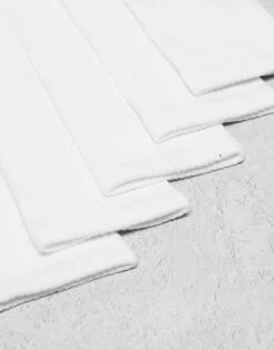 Jack & Jones 5 Pack Tennis Socks In White For Men -Men Style Shop 206431970 2