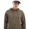 Jack & Jones Oversized Logo Hoodie In Khaki For Men Canteen -Men Style Shop 206502173 1 canteen