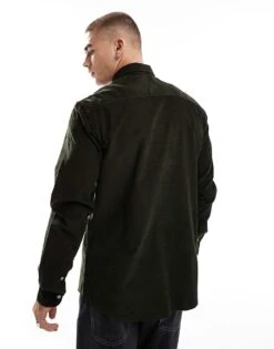 Jack & Jones Cord Shirt In Khaki For Men Rosin -Men Style Shop 206502238 4