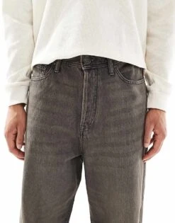 Jack & Jones Ron Skater Jean In Black Wash For Men Black Tinted -Men Style Shop 206549213 5